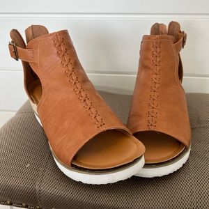 Corkys Sugar City Wedge Sandal size 9